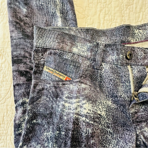 Diesel Women’s Livier -Sp Super Slim Jegging Low Waist Sz.26 Edgy Rock Sleek - Picture 12 of 12